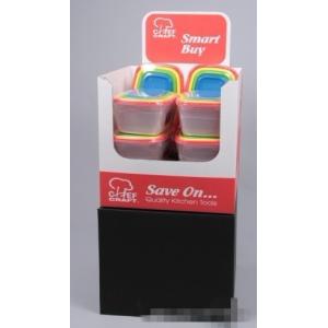 Quality Custom paper display dump bin for lunch box promotion from China supplier for sale