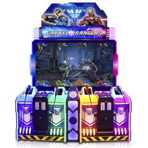 Coin Operated Galaxy Rangers 4PL Shooting Arcade Machine