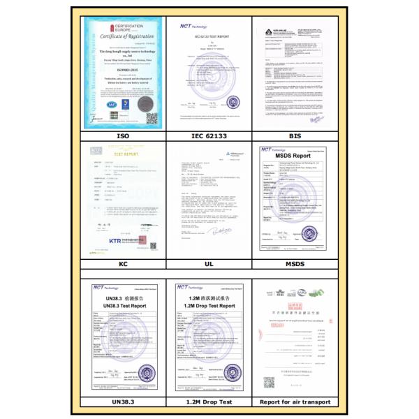 ICR 1500mah Lithium Ion Battery Stable Discharge Voltage Safe Performance