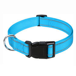 Woven Logo Puppy Flashing Collar