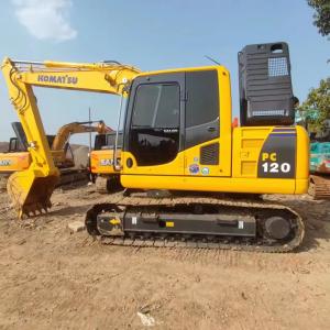 Komatsu PC120-8/ 12Tons Used Excavator Equipment Long Working Hours