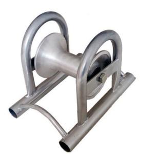 Galvanzied Aluminum Roller Underground Tools Straight Line Cable Roller