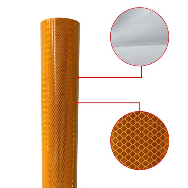 High Intensity Prismatic Vinyl Prismatic Reflective Sheeting for Traffic Signs