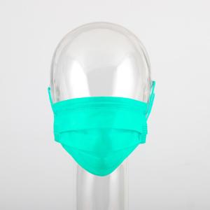 Quality S&amp;J 4-Ply Protective Preventive Disposable Pure Green Face Mask Respirator Medical Surgical Grade Earloop Daily Use Customizable for sale