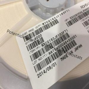 Quality NTCG163JF103FT1 NTC Thermistors THERMISTOR, NTC 10K OHM, 1%, 0603 for sale
