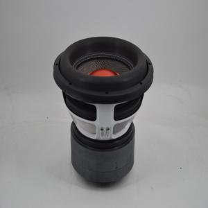 Carbon Fiber Cone 88dB 1.5kHz Competition Car Subwoofers