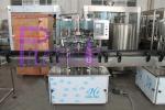SUS304 / SUS316 Water Bottle Filling Machine , Small Scale Pure Liquid Filling