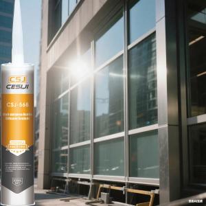 Fast Bonding Acetoxy Silicone Sealant Waterproof 300mL For Window