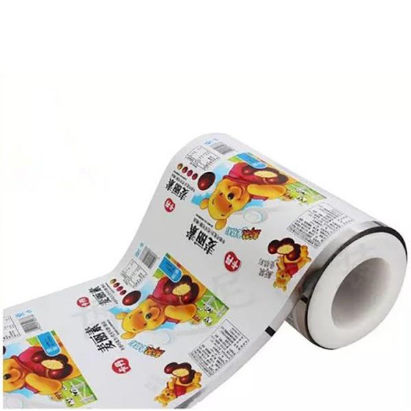 Buy Custom Food Laminated Plastic Packaging Roll Film Gravure Printing at wholesale prices