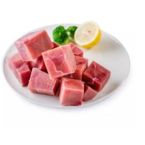 Beef Pork Lamb Cube Dicer Machine / Frozen Meat Cutter High Speed 500-800KG/H