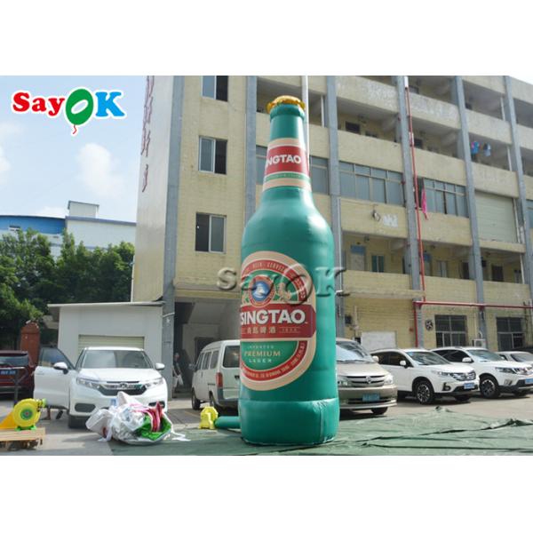Custom PVC Advertising Inflatable Beer Wine Bottle Model