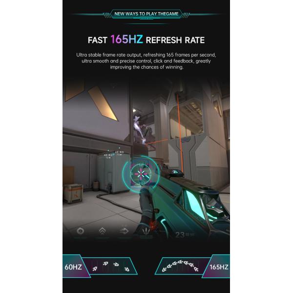 1500R Curve Rate 32 Inch Gaming Monitor 3440x1440 With RGB Lighting Height Adjustable