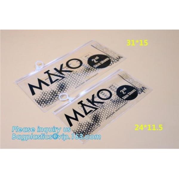 Zip lockk Zipper Slider Bags Heavy Duty, MultiFunctional clear zipper slider pvc