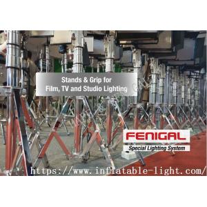 Aluminum Tripod Light Stand Air Damped Lamp Flexible Stainless Steel