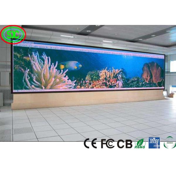 Buy No-Smear HD Audio-Visual P2 P3 256*128mm Indoor Full-Color LED Display full color led display at wholesale prices