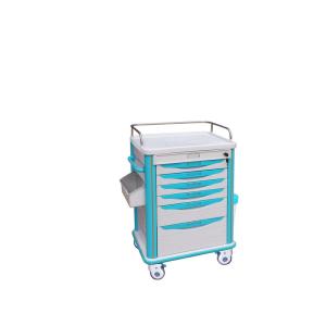 ABS Plastic Medical Trolleys , Hospital Drug Transfer Trolley
