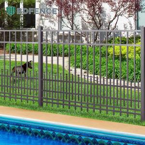 Galvanized Tubular Steel Fence Corrosion-Resistant