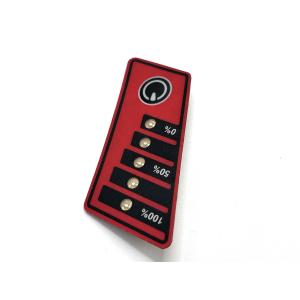 LED Embeded Backlight Matrix FFC Membrane Switch Panels With Errows