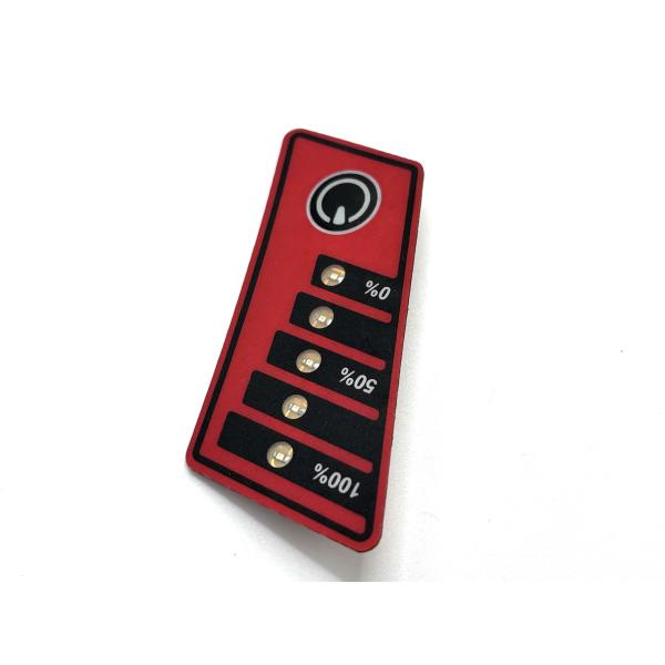 Buy LED Embeded Backlight Matrix FFC Membrane Switch Panels With Errows at wholesale prices