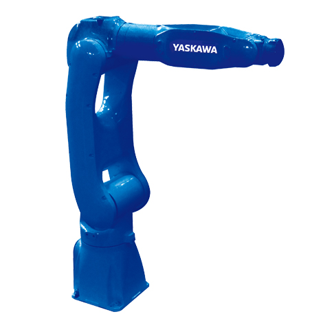 Yaskawa Industrial Robotic Arm 7kg Handing Laser Welding Steel Tube Pipe Welding