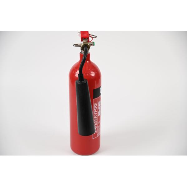 Buy Red CO2 Fire Extinguisher With Carbon Steel Height 600mm at wholesale prices