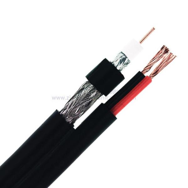 RG6/U 2C 18AWG Figure 8 Low Return Loss 75Ohm RG6 Coaxial Cable with 2c Power