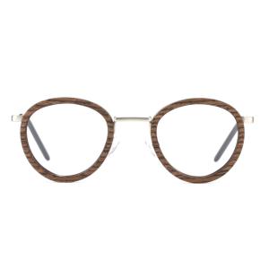 Retro Unisex Polarized Wooden Frame Glasses Wood Frame Prescription Sunglasses