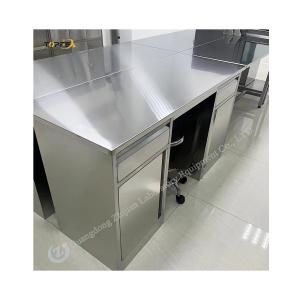 Stainless Steel Lab Furniture Workbench With Integrated Power Outlets