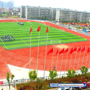 13mm Synthetic Sports Surfaces BWF FIBA Synthetic Jogging Track
