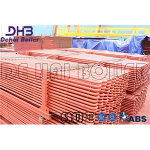 Welding Super Heater Coil , Steam Header Piping Horizontal Structure Design