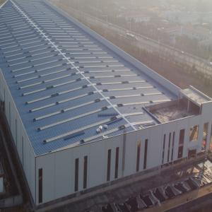 Prefab Steel Structure Warehouse with Large Span and Multi-Floor Design