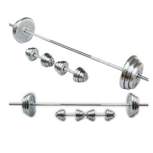 bear 20kg -100kg dumbbell ,barbell chrome adjustable for weightlifting