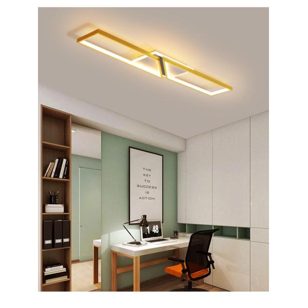 LED Office Ceiling Lamp Rectangular Modern Minimalist Meeting Living Room Strip Spot Lights(WH-MA-222)