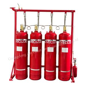 Quality 5.3MPa Novec1230 Fire Suppression System with Automatic Starting Mode for sale