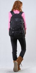 Black Nylon Backpack Bags School Fashion Backpacks for Laptop