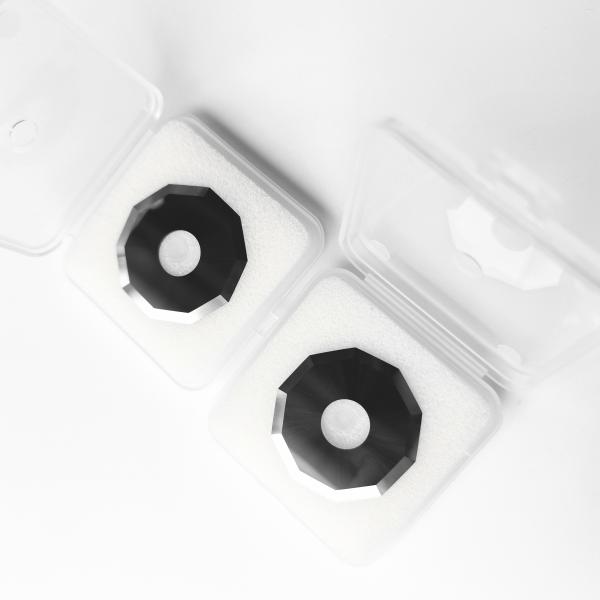 High precision Tungsten Carbide Rotary Blades Decagonal Knives for Cutting