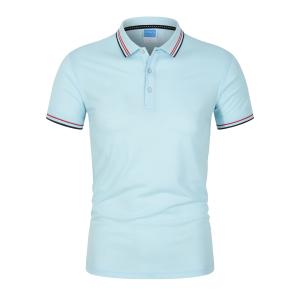 Custom Polo T Shirts Solid Color Embroidered Design Cheap Price