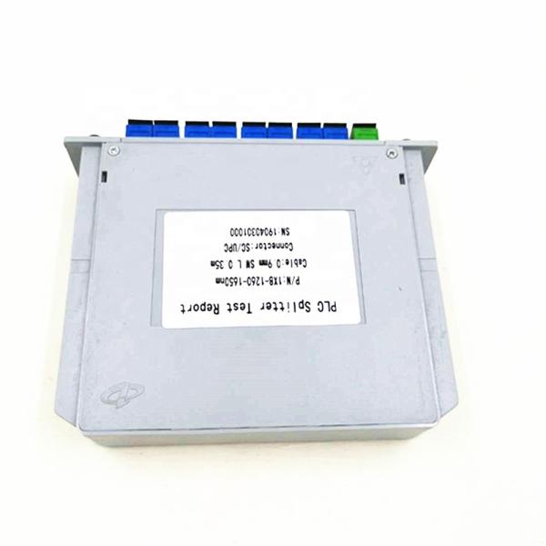 Buy Good quality 1*2/1*4/1*8/1*16/1*32/1*64 Insert-Type SC APC  UPC Connector PLC Splitter at wholesale prices