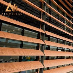 China Metal louvers facade on sale