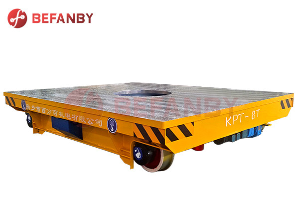 Electric Transfer Rail Guide Shuttle Cart Mobile Cable 5t