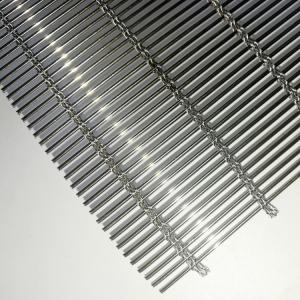 Quality Stainless Steel Architectural Woven Wire Mesh Polished Surface ISO9001 Certified for sale