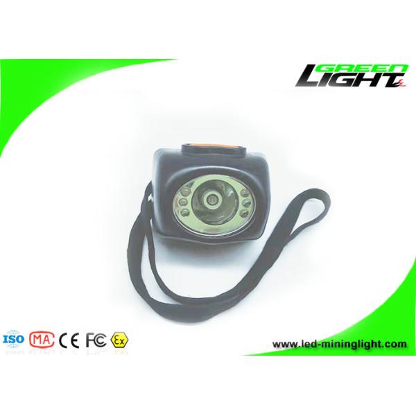 IP68 Waterproof 8000lux Digital Screen Miner Headlamp Rechargeable 221lum 15 Hrs