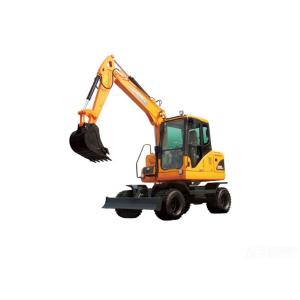 China Strong Mining Capacity Mini Wheel Excavator Low Energy Consumption on sale