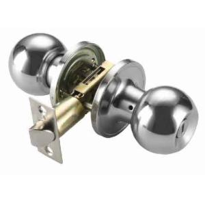 Adjustable Knob Door Lock for 1-3/8 Inch to 1-3/4 Inch 35mm to 45mm Door Thickness 2-3/8 60mm or 2-3/4 70mm PS Passage Function