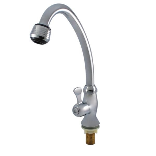 Buy Hotel Bathroom Faucet With Single Handle And Zinc-Alloy Double Hole Sinks Basin Design at wholesale prices