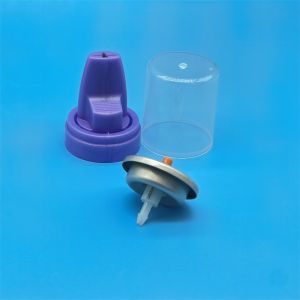 Inverted Aluminum Valve for Professional Hair Mousse for High-Frequency Salon Use