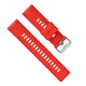 Luxury Replacement 22mm Silicone Rubber Watch Strap Bands ROHS Certificate