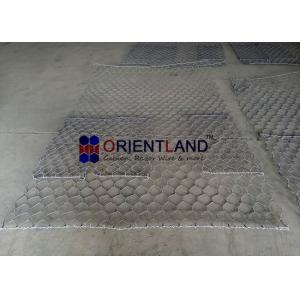 Grey Colour Pvc Coated Soil Water Conservation Woven Gabion Baskets