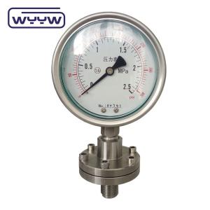 OEM diaphragm seal pressure gauge