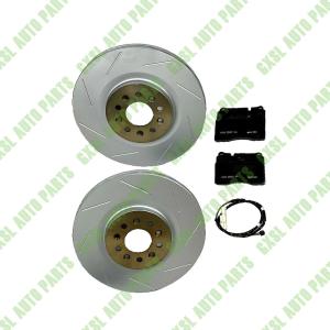 For Aston Martin DB9 & V8 Vantage Front Brake Pads & Rotors Set OEM 4G43-28